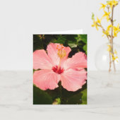 Hibiskus - V Karte (Gelbe Blume)