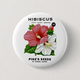 Hibiskus Vintages Saatgut Button