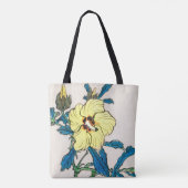Hibiskus von Kōno Bairei Tasche (Rückseite)