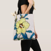 Hibiskus von Kōno Bairei Tasche (Von Nahem)