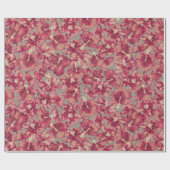 Hibiskus, Weihnachten im hawaiianischen Stil Geschenkpapier (Flach)