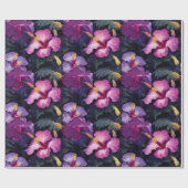 Hibiskus-Wrapping-Papier Geschenkpapier (Flach)