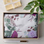 Hibiskus zum Abpacken von Gewebepapier auf dem Whi Seidenpapier (Geschenk)