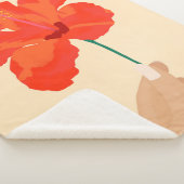 Hibiskus Zuneigung Sherpadecke (3/4)