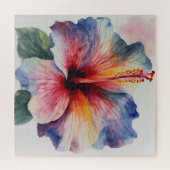 Hibiskusblüte Puzzle (Horizontal)