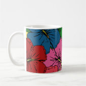 Hibiskusblüten #5 kaffeetasse (Links)