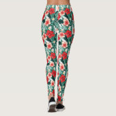 Hibiskusblüten  leggings (Rückseite)