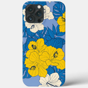 Hibiskusblüten und Blätter Case-Mate iPhone Hülle