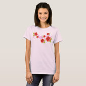 Hibiskusbrisen-Behälterspitze T-Shirt (Vorne ganz)