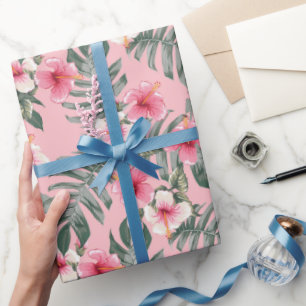Hibiskusinsel Geschenkpapier