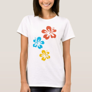 Hibiskust-shirt T-Shirt