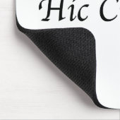 Hic Culpare Mousepad (Ecke)