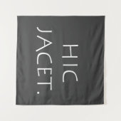 Hic Jacet Wandteppich (Vorderseite (Horizontal))