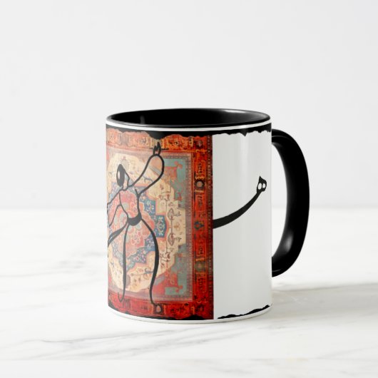 Hich bedeutet Nichts Molanas berühmtes Gedicht Tasse (VorderseiteRechts)
