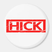 Hick Briefmarke Magnet (Vorne)