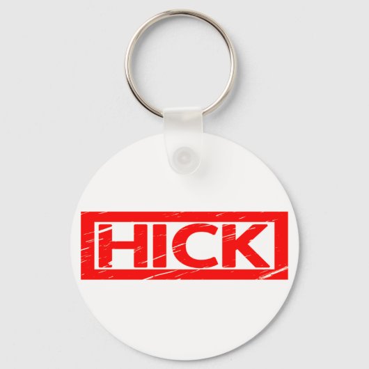 Hick Briefmarke Schlüsselanhänger (Vorderseite)
