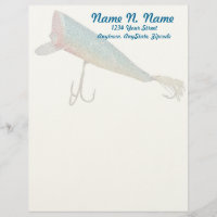 Hickey do Beachcomber Antique Lure Letterhead