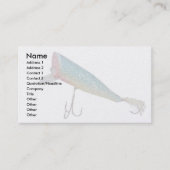 Hickey Do Beachcomber Fishing Lure Business Card Visitenkarte (Vorderseite)