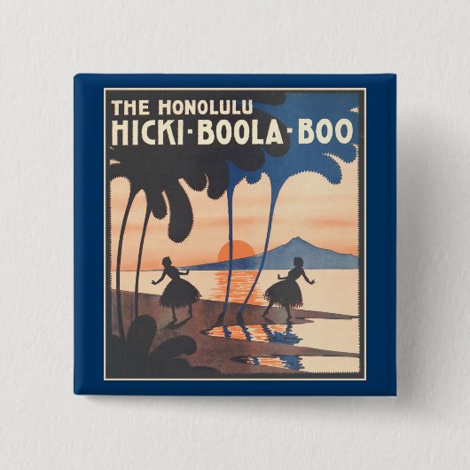 Hicki Boola Boo-Knopf Button (Vorderseite)