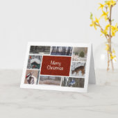 Hickman House Christmas Card Karte (Gelbe Blume)