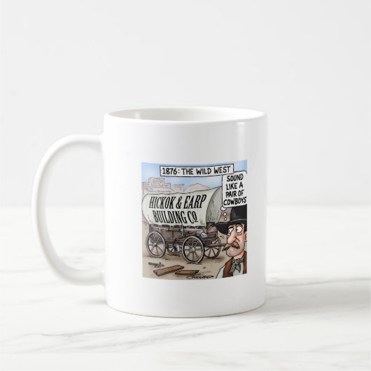Hickock & Earp - Cowboy Builders - Kaffeetasse (Links)
