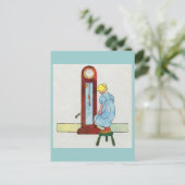 Hickory, Arschloch, Dock! Die Maus lief die Uhr ho Postkarte (Stehend Vorderseite)