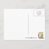 Hickory, Arschloch, Dock! Die Maus lief die Uhr ho Postkarte (Rückseite)