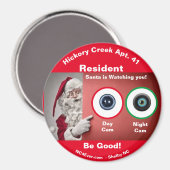 Hickory Creek Apt. 41 Der Weihnachtsmann sieht Mag Magnet (Vorderseite/Rückseite)
