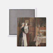 Hickory, Dickory, Dock Magnet (Vorderseite/Rückseite)