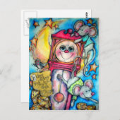 Hickory Dock Kinderzimmer Rhytime Postkarte (Vorne/Hinten)