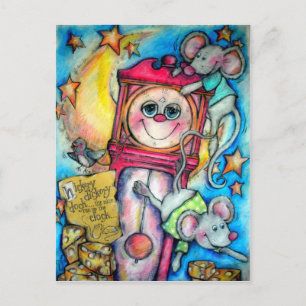 Hickory Dock Kinderzimmer Rhytime Postkarte