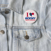 Hickory, North Carolina Button (Beispiel)