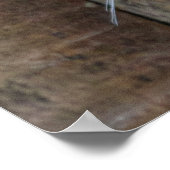 Hickory Tussock Moth Poster (Ecke)