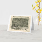 Hicksville, NY panoramische Karte - 1925 (Gelbe Blume)