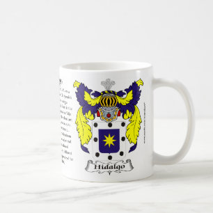 Hidalgo-Familien-Wappen Kaffeetasse