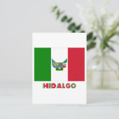 Hidalgo - Inoffizielle Flagge Postkarte (Stehend Vorderseite)