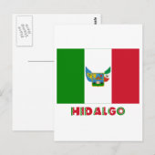 Hidalgo - Inoffizielle Flagge Postkarte (Vorne/Hinten)