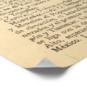 Hidalgo, Mexiko Poster (Ecke)