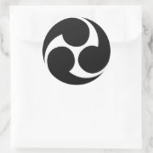 Hidari Mitsudomoe 左 三 巴 Taiko Sticker (Tasche)