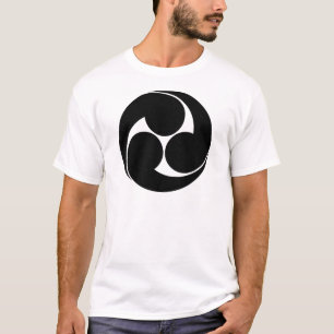 Hidari-mitsudomoe (ohne Hintergrund) T-Shirt
