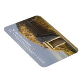 Hidatsa Earthlodge, Knife River Indian Villages Magnet (Rechte Seite)