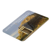 Hidatsa Earthlodge, Knife River Indian Villages Magnet (Linke Seite)