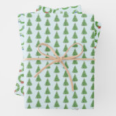 Hidden Animals Wrapping Paper Flat Sheet Set of 3 Geschenkpapier Set (Beispiel)