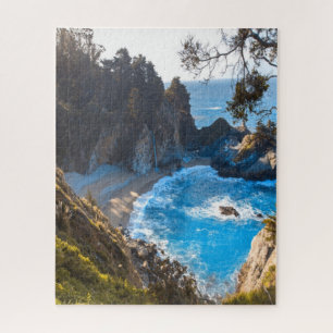 Hidden Beach Paradise Ocean Waves Puzzle