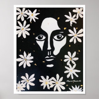 Hidden Beauty Print - Marguerite Claudette Art Poster