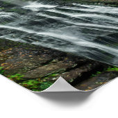 Hidden Canyon Falls Poster (Ecke)