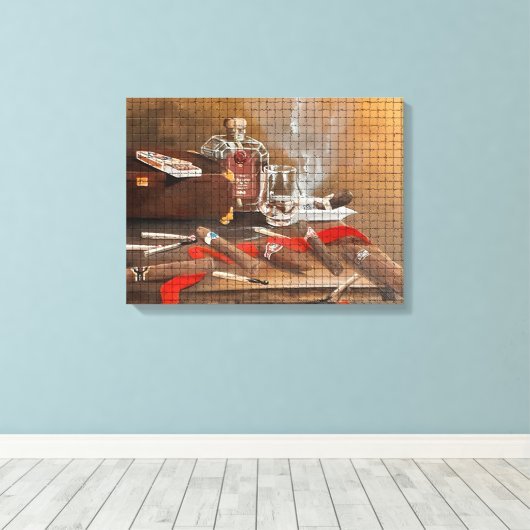 Hidden Corner 3/14 Max Zaxster Leinwanddruck (Insitu (Holzboden))