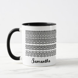 Hidden Custom Message & Name Gift Friend Office Tasse