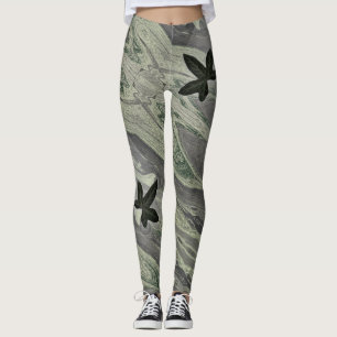 Hidden Delicate Camouflage Ivy River Leggings