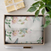 Hidden Faidies Bloral Blush Pink Dragonfly Butterf Seidenpapier (Geschenk)